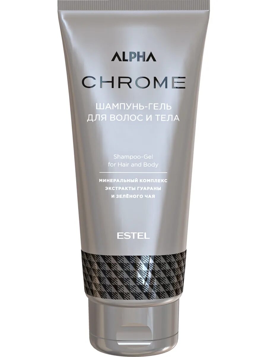 Шампунь-гель для волос и тела Estel Alpha homme Chrome, 200 мл. Alpha homme Chrome шампунь. Шампунь для волос Estel Alpha homme Chrome. Шампунь для волос Estel Alpha homme Chrome, 1000 мл.