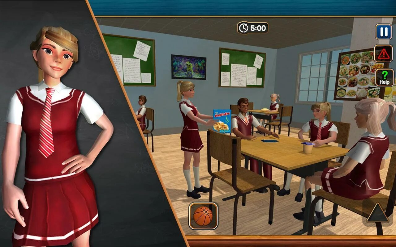 School game где найти. Симулятор школы. Хай скул игра. School girls игра. Виртуальная школа для девочек.