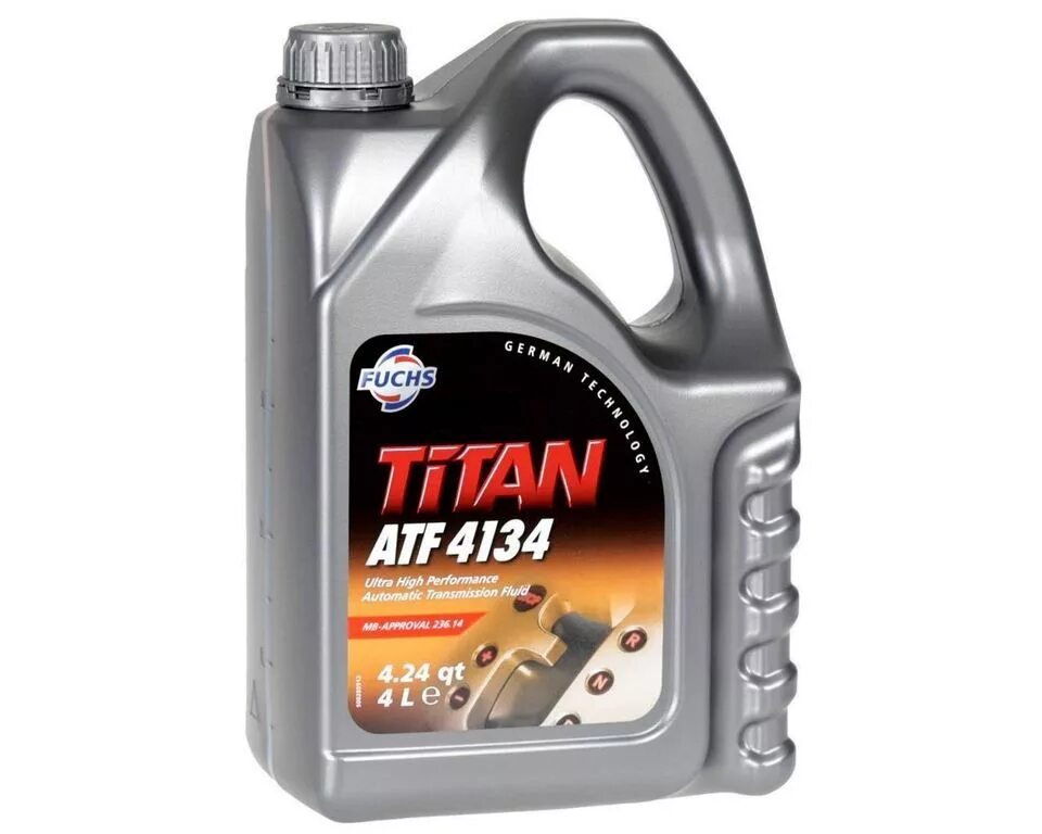 Atf 4134. Titan ATF 4134. Fuchs Titan ATF 4134 4 Л. Titan ATF 4134 артикул. Масло фуч Титан 4134.