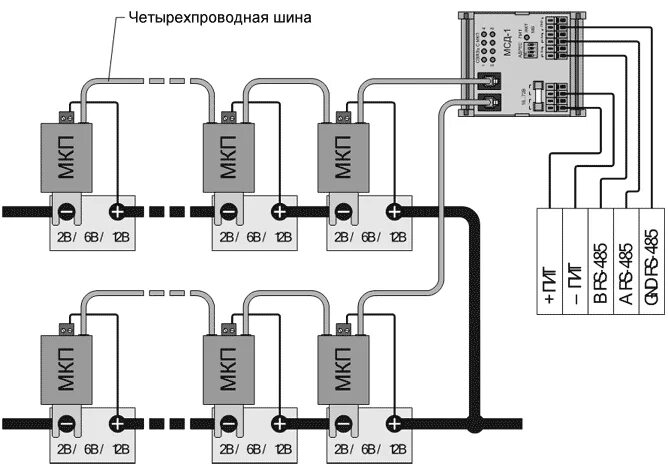 Мсд оплатить за проезд. Поэлементный контроль аккумуляторной батареи. Схема подключения мсд-200. Устройство поэлементного контроля батареи. Схема мсд 4.