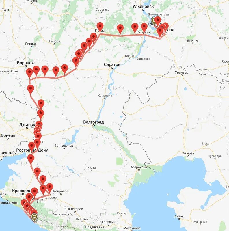114 поезд маршрут следования. Маршрут поезда. путь следования поезда самара адлер. маршрут поезда на адлер. машет поезду.