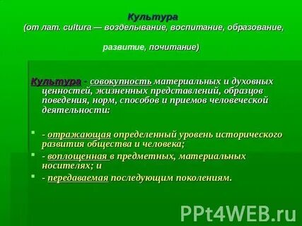 Исторически сложившаяся система ценностей и норм