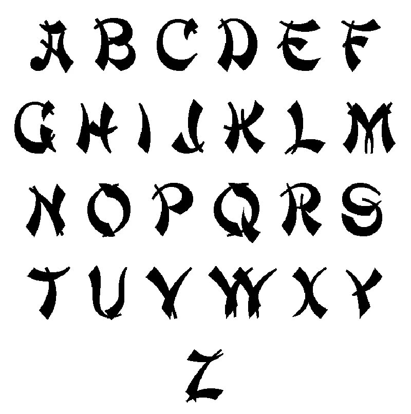 Красивый шрифт для ников в игре. Необычные шрифты. Стилизованные буквы. Красивые буквы для тегов. Граффити буквы.