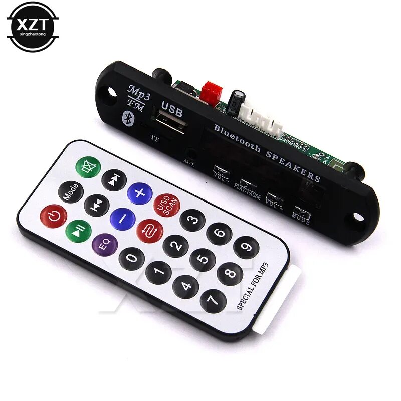 Bluetooth 12v. Модуль mp3 Bluetooth/aux/USB 12в. Модули блютуз ФМ МП 3 аукс. Аудио Декодер с блютуз. Встраиваемый микро медиацентр Bluetooth fm радио mp3 MICROSD Card USB пульт Ду 12b.