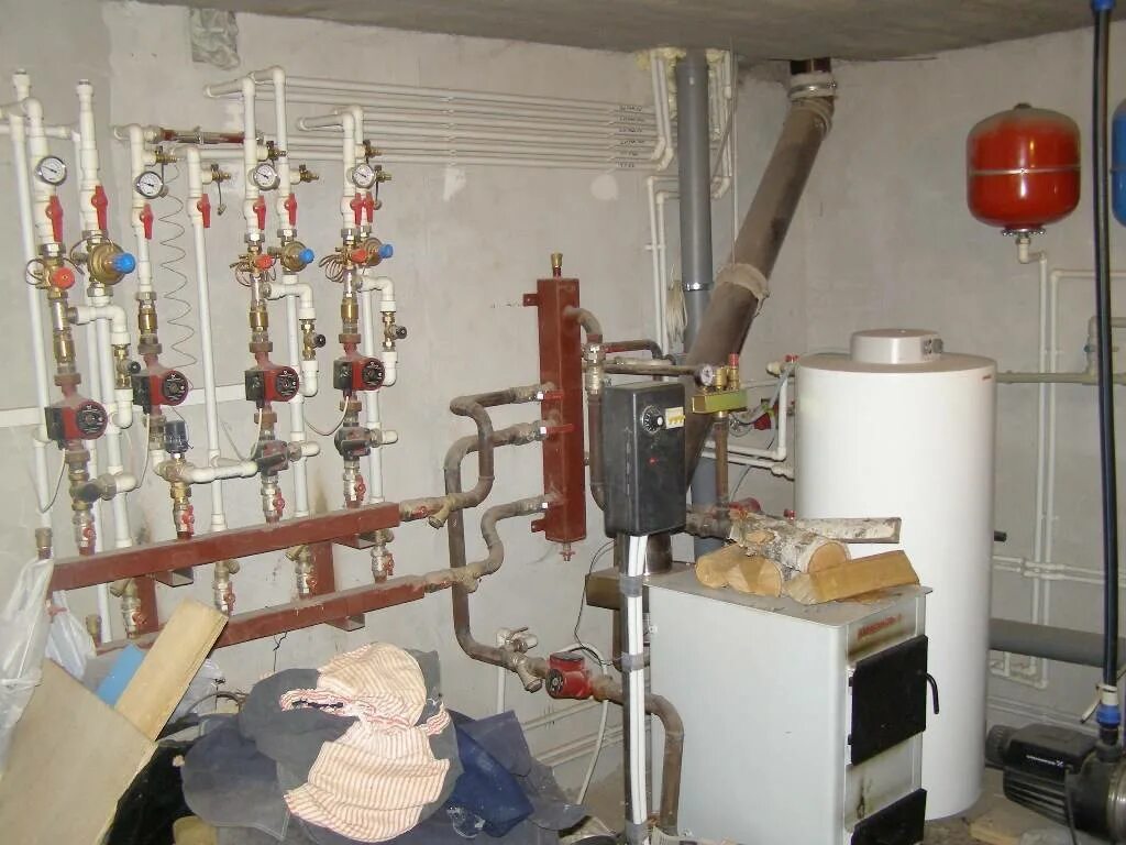 Газовый котел для частного двухэтажного дома