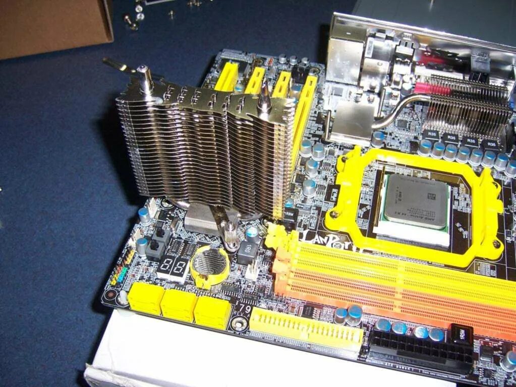 Как снять радиатор с чипсета Замена радиатора северного моста на Asus M4N78-VM