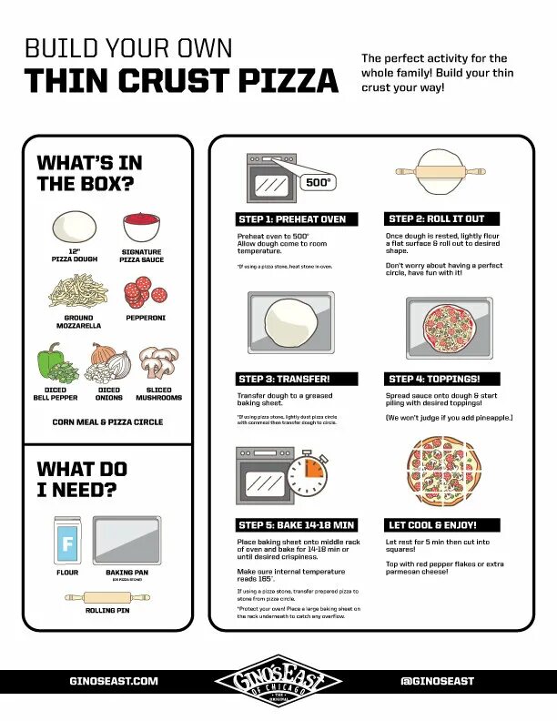 Your own pizza. Your own pizza