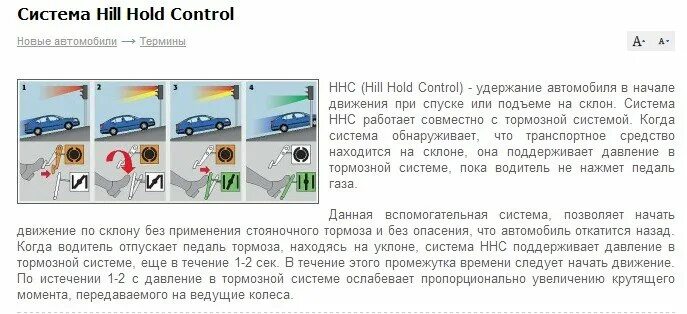 Система помощи при старте. Система помощи при подъеме. система помощи при трогании на подъеме. система помощи при подъёме и спуске. система помощи при трогании на подъеме (hhc).