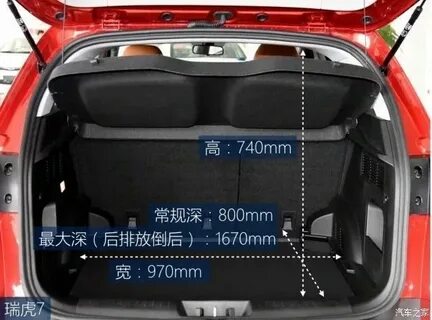 Chery 7 pro max багажник объем