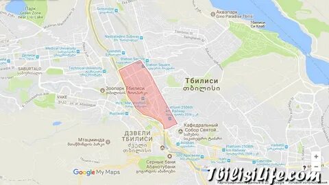 Районы тбилиси