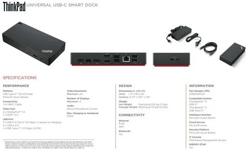 Thinkpad universal thunderbolt 4 dock