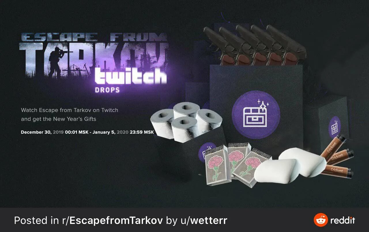 Twitch drops расширение
