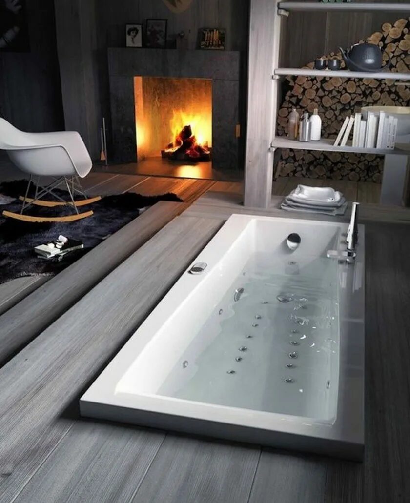 Ванна Jacuzzi. Встроенная ванна. Джакузи современный стиль. Джакузи в интерьере. К чему снится ванная комната