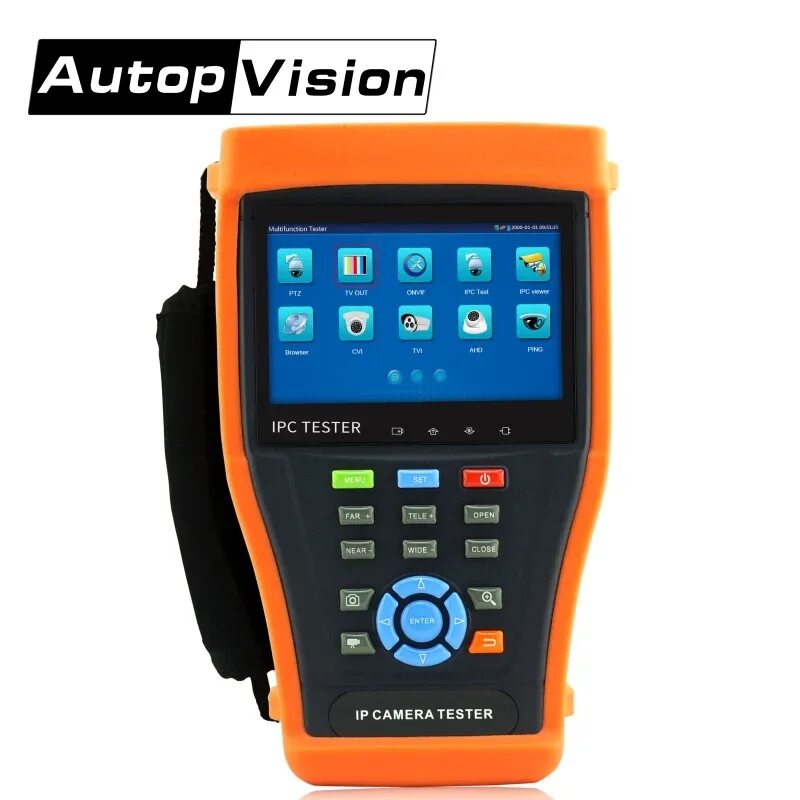 Ahd тестер. Cctv ipc tester. тестер для видеокамер с пое.