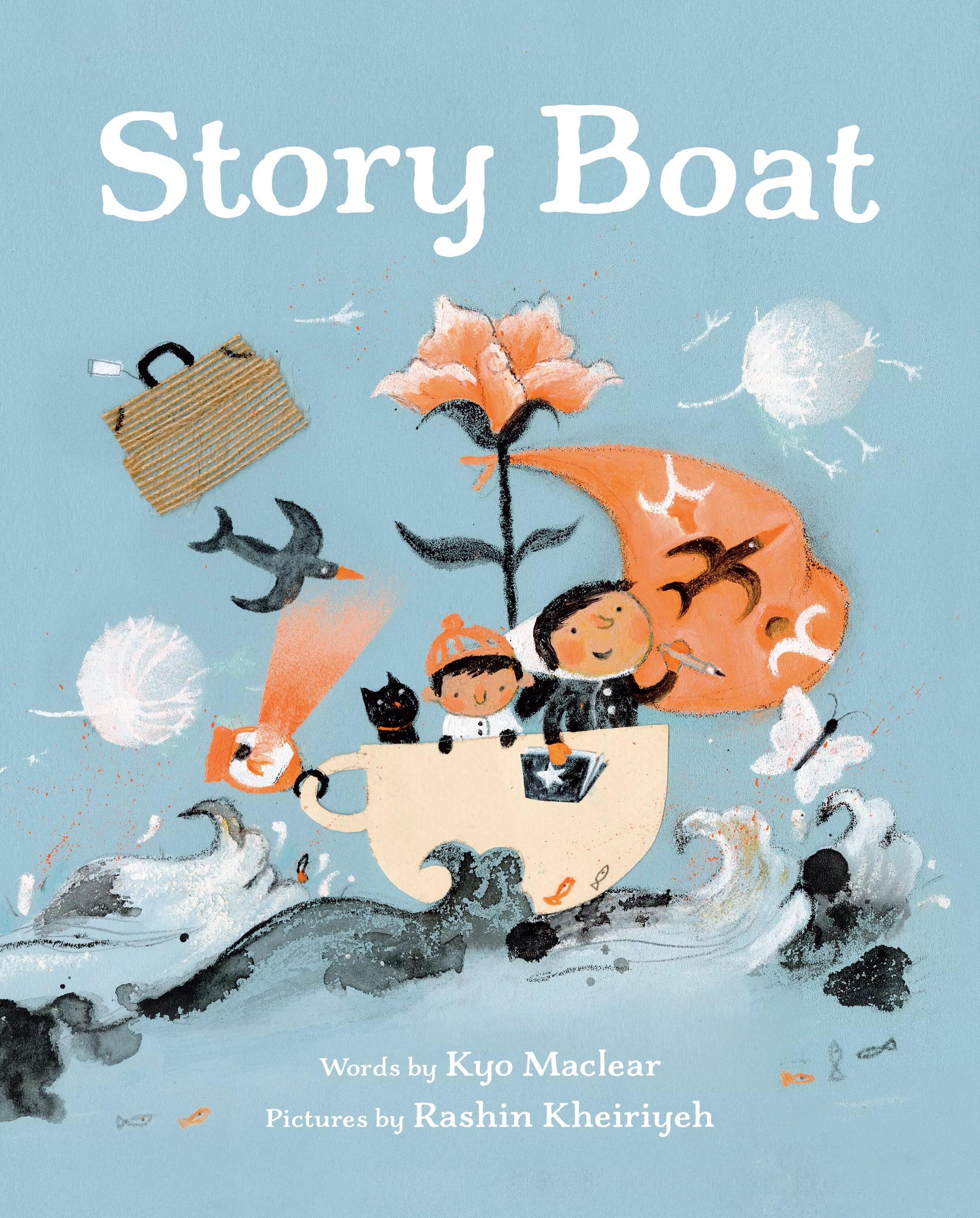 Our National History to our young children Illustrator. The boat story