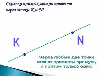 Прямая между двумя точками 7 букв
