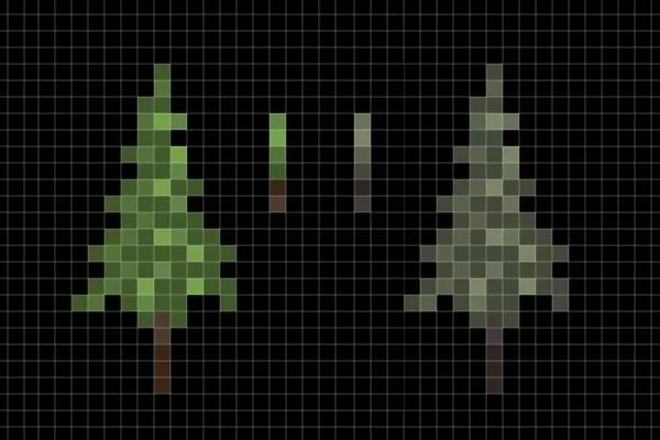Pixel art color