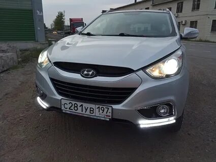 Противотуманки хендай ix35