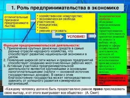 Какую роль играют предприятия в экономике страны