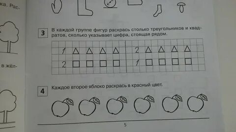 Нарисуй в каждой строке столько фигур