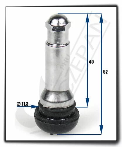 вентиль для бескамерных шин ваг. диаметр отверстия под автомобильный ниппель tr414. диаметр отверстия под сосок. 3. вентиль tr-415.