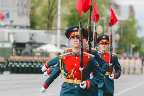 Участие в параде 9 мая