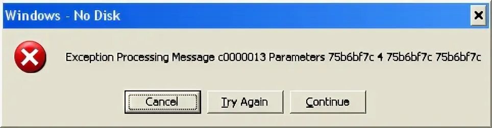Message processing error. Диск отсутствует. Exception processing message 0xc0000013 unexpected parameters. Exception processing message 0x000007b. Ошибка виндовс отсутствует диск.
