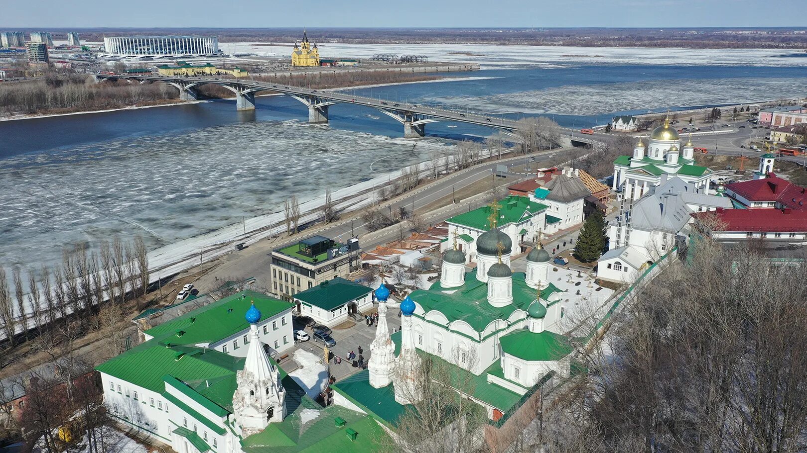 Благовещенский монастырь Нижний Новгород. Церковь Благовещения Нижний Новгород. Благовещенская обитель в Нижнем Новгороде.