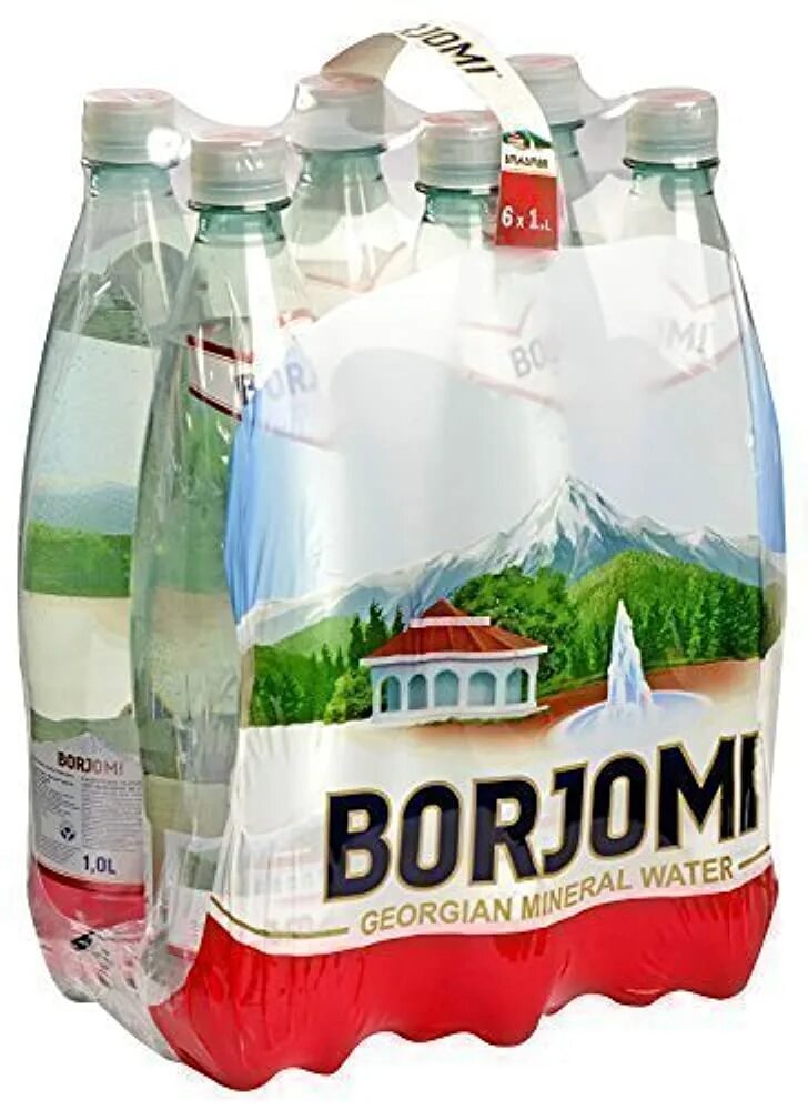 Borjomi Mineral Water, 0.75l, Plastic. Боржоми упаковка 0.5. Ящик Боржоми. Пачка Боржоми. Купить боржоми стекло