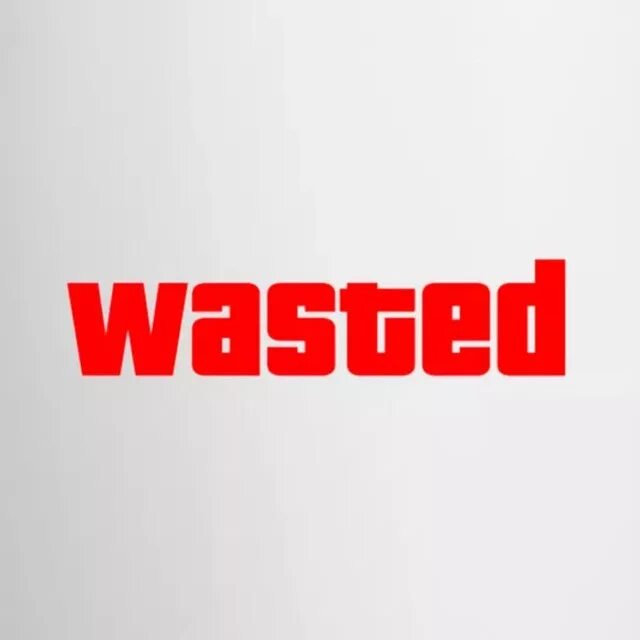 Фон wasted. Надпись Вастед. Wasted ГТА. Потрачено логотип.