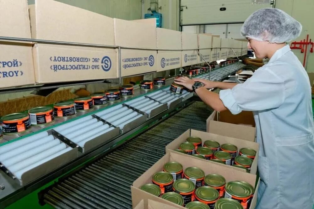 Работа на консервном заводе
