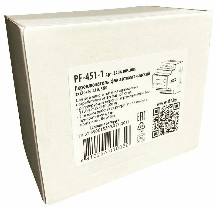 Переключатель фаз автоматический pf 451 1. Переключатель фаз автоматический pf 451 1. Переключатель фаз f&f pf-451-1. Реле выбора фаз pf 451. Переключатель фаз автоматический (f&f ) pf-451-1/ 63a.