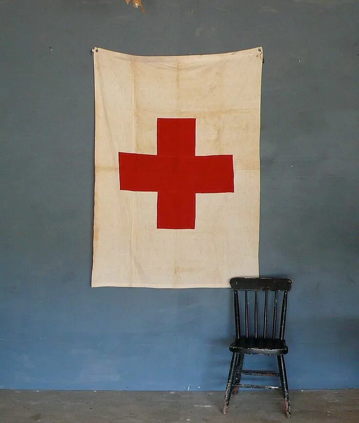 Red cross flag