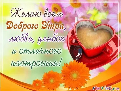 С добрым утром картинки красивые с пожеланиями