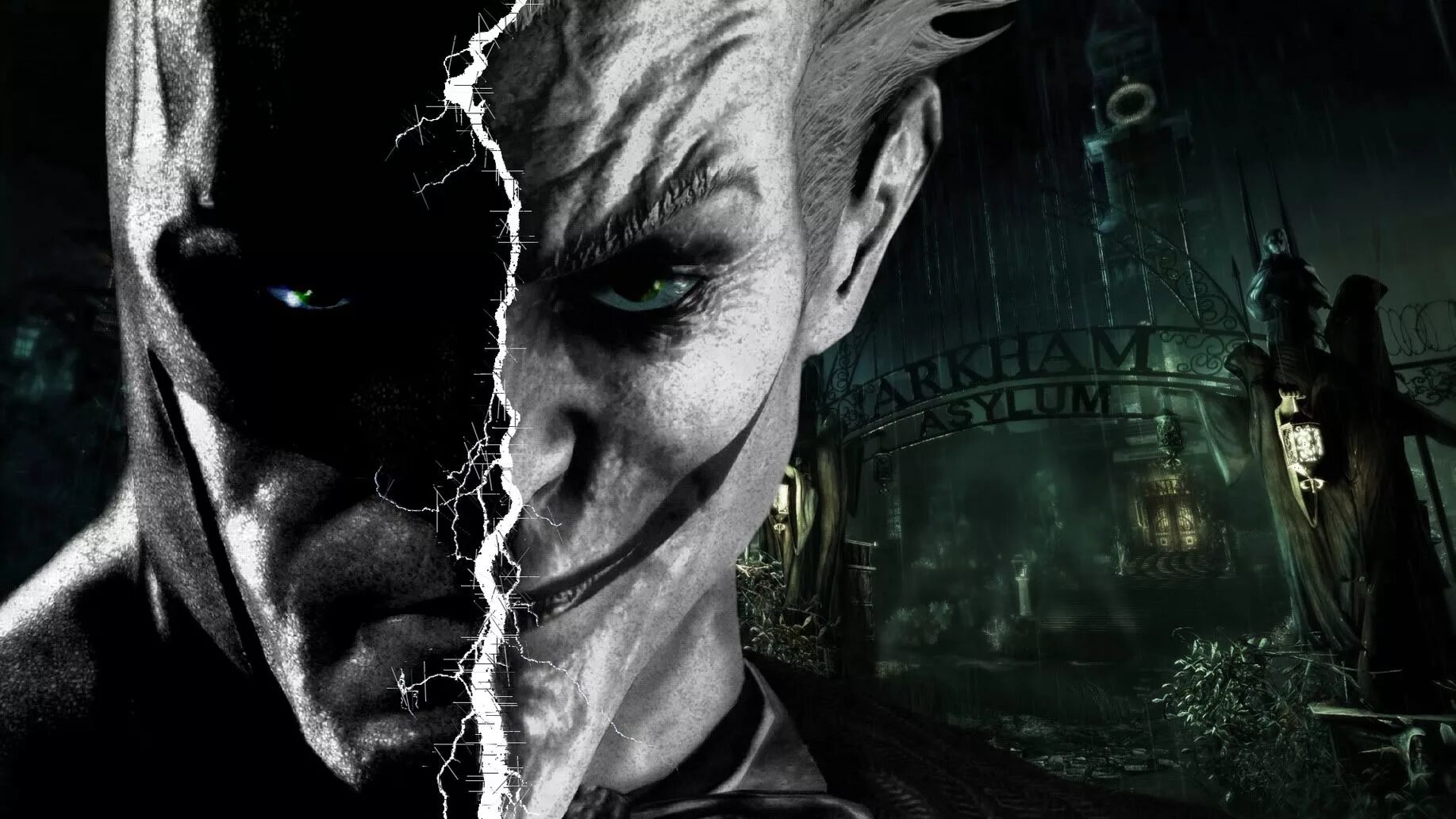 Batman: Arkham Asylum. Бэтмен Аркхем Asylum.