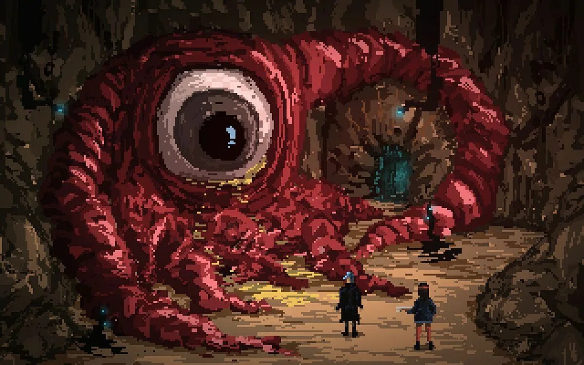 Pixel horror
