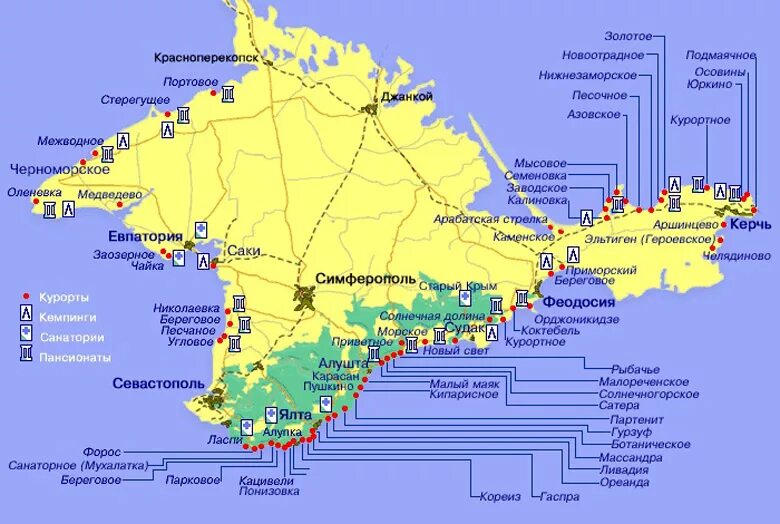 Карта Крыма с курортами подробная. Карта Крыма подробная с городами курортами. Карта Крыма побережье с курортами. Подробная карта Крыма побережье черного моря.