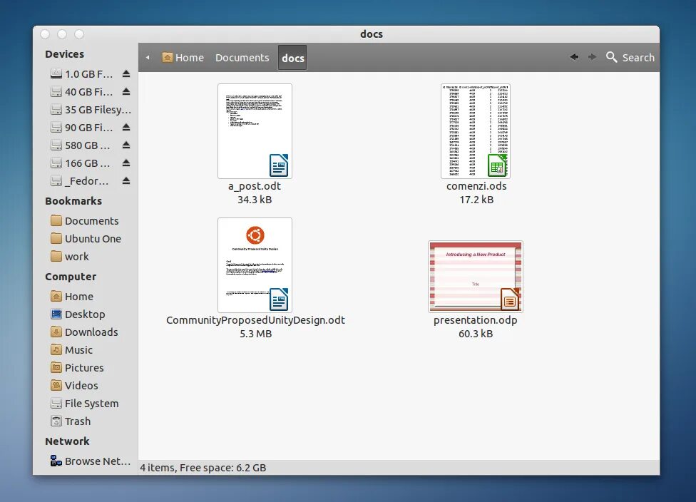 Linux Nemo Предпросмотр. Скриншот работы LIBREOFFICE В линукс. Doc device.