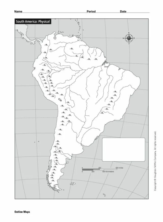 Политическая контурная карта Южной Америки. Физическая контурная карта Южной Америки для печати. Физическая карта Южной Америки контурная карта. Пустая контурная карта Южной Америки 7 класс. Подпишите на контурной карте южной америки названия