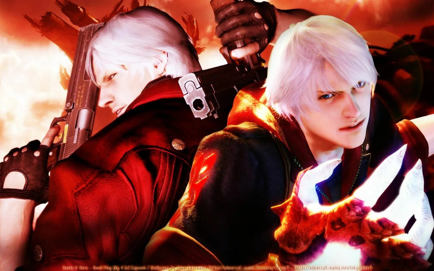 Devil May Cry 4 Данте. Неро DMC 4. Неро Devil May Cry. Данте и Неро DMC 4. Dmc ава