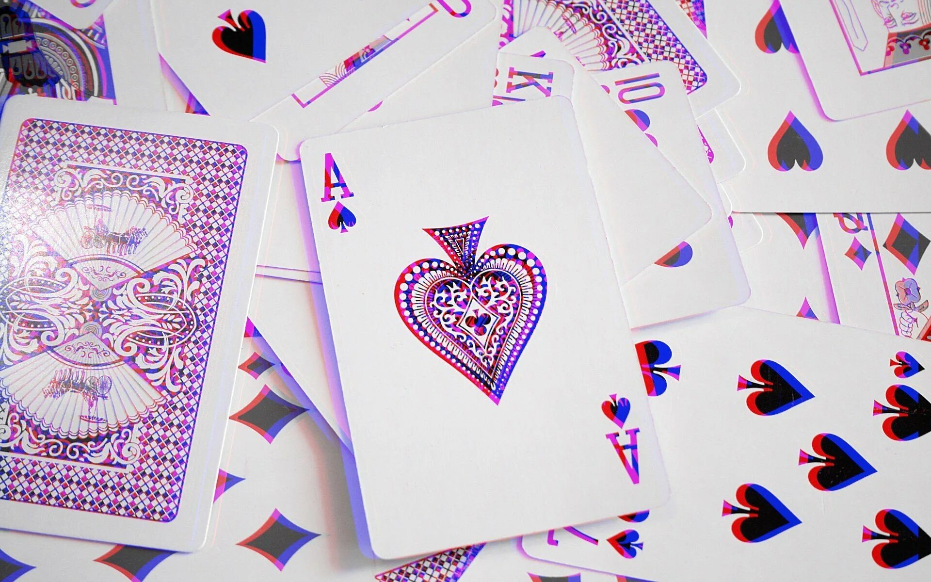 D playing cards