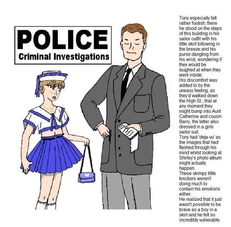 Crossdresser detective