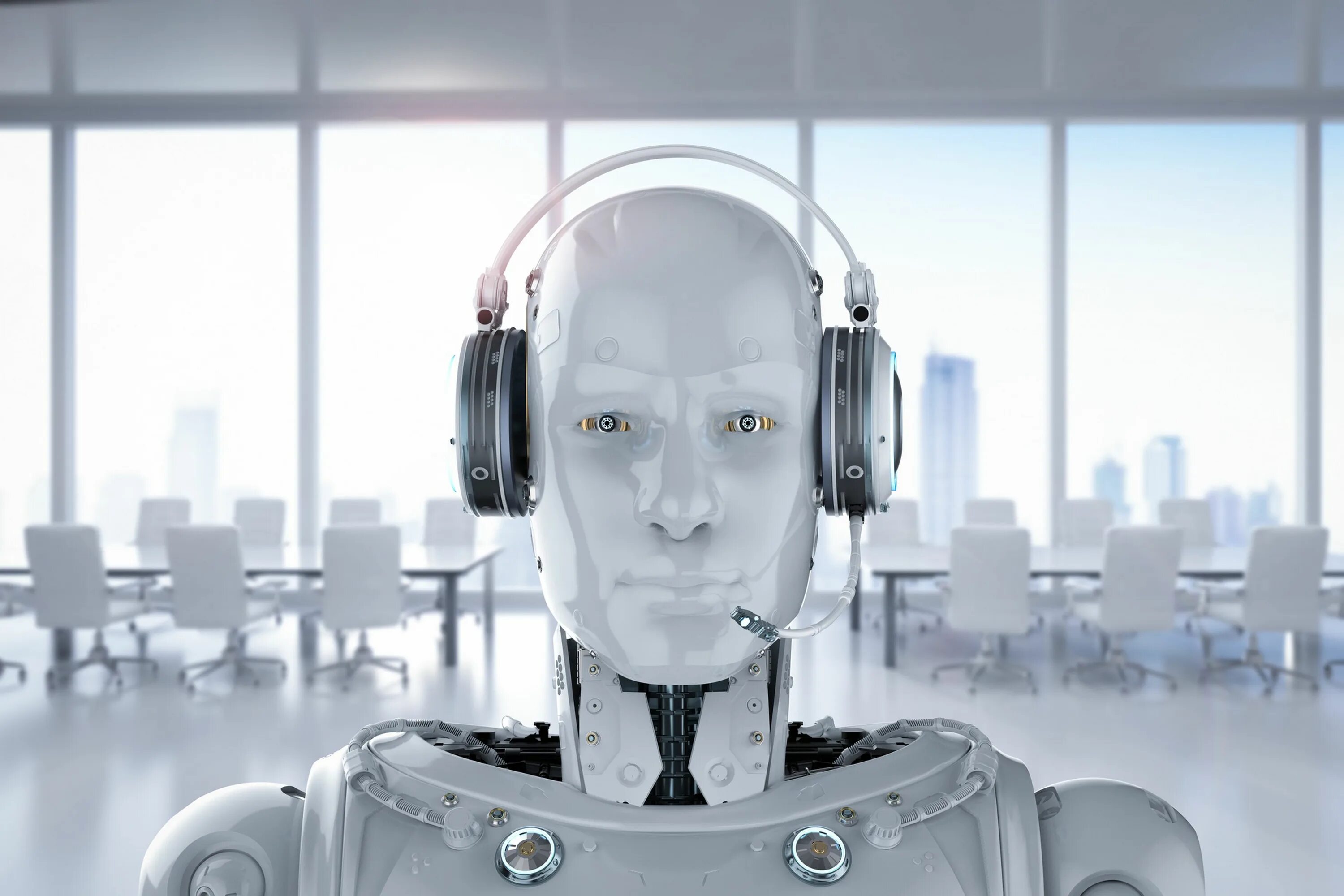 Robot calls. Робот. Голосовой робот с искусственным интеллектом. Робот автоответчик. Робот в наушниках.