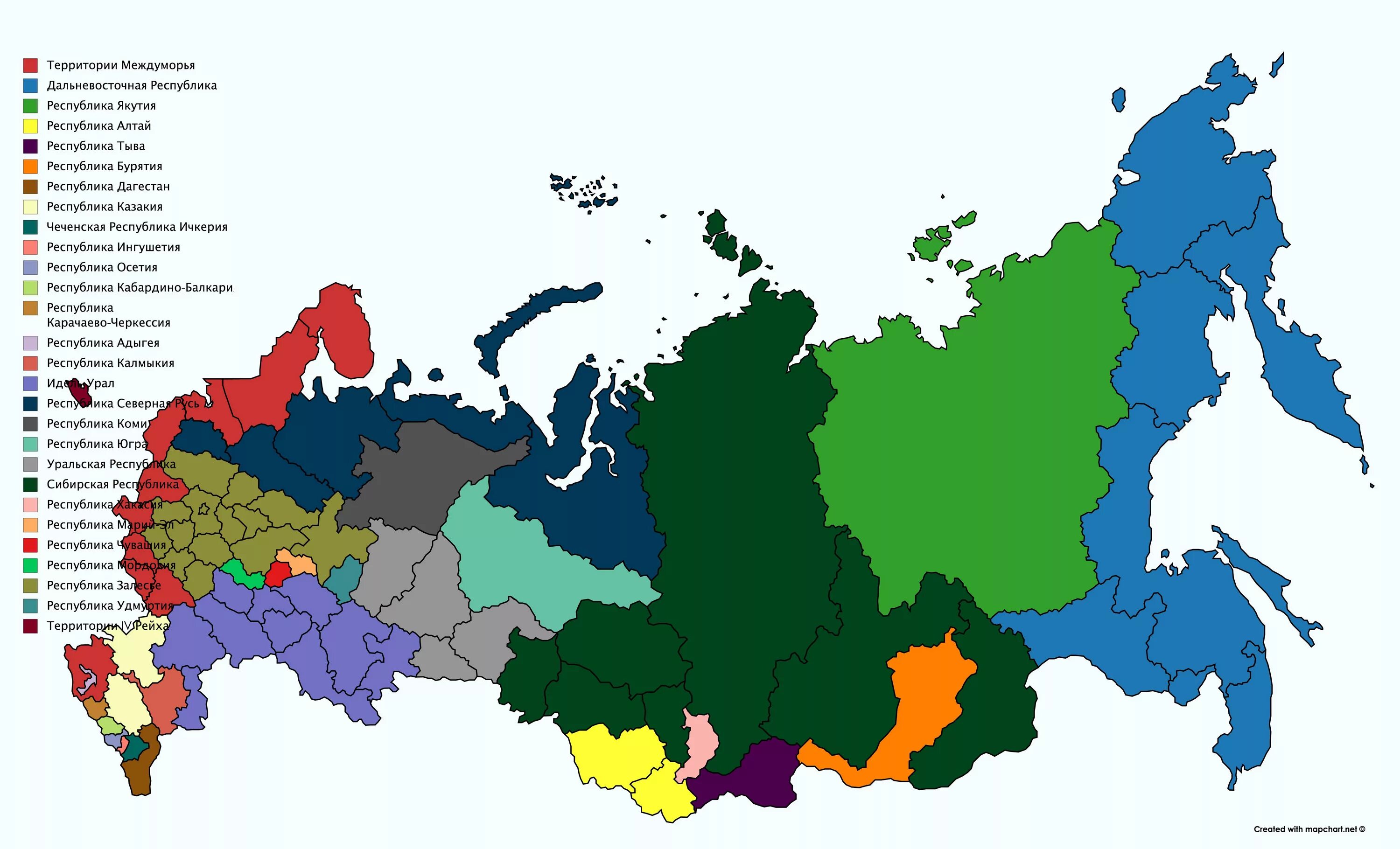 Распад российской федерации. Карта сепаратизма в России. Республики России на карте. Сепаратистские регионы России. Сепаратискиеи Республики в России.