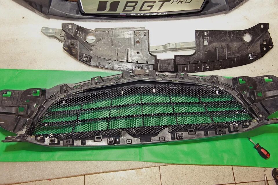 Замена решетки радиатора - Mazda CX-5 (1G), 2 л, 2013 года стайлинг DRIVE2