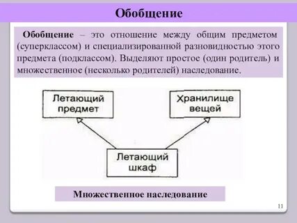 Объект это общее название