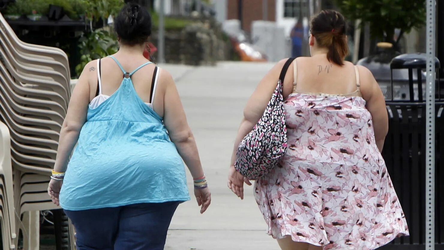 Ожирение в Америке. Необычайно толстая