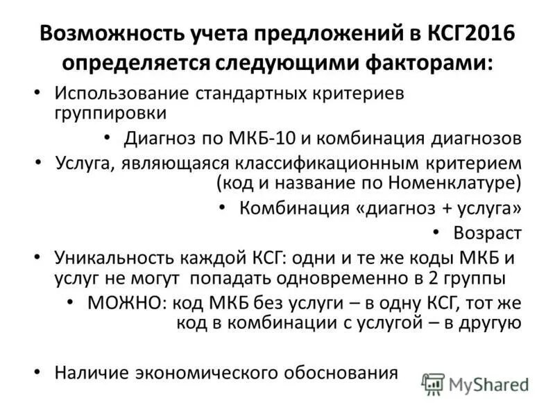 учет предложение