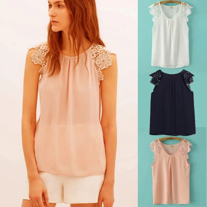 сшить блузку. пошив блузки. блуза без рукавов. блуза с бантом. блузка из жатого шифона.