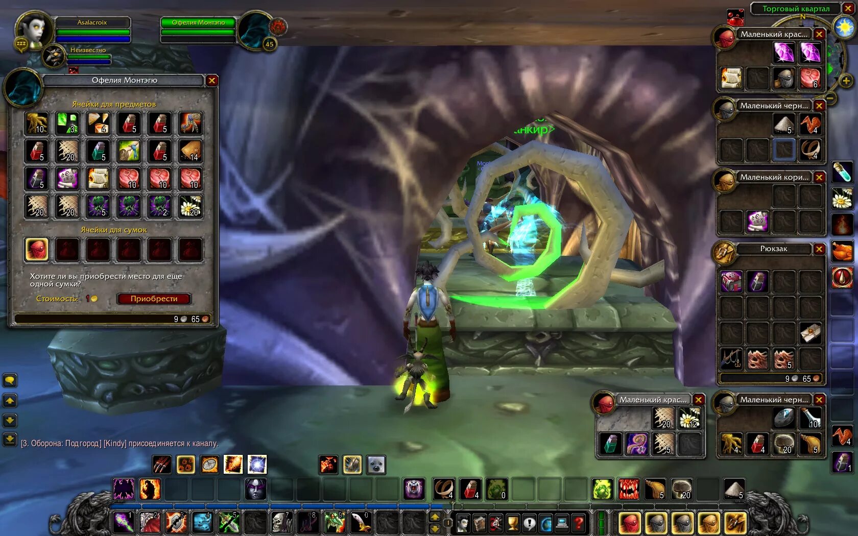 сумки вов 3. 5 a. Quartz для wow 3. 3 5а. Arkinventory.